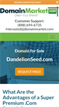 Mobile Screenshot of dandelionseed.com